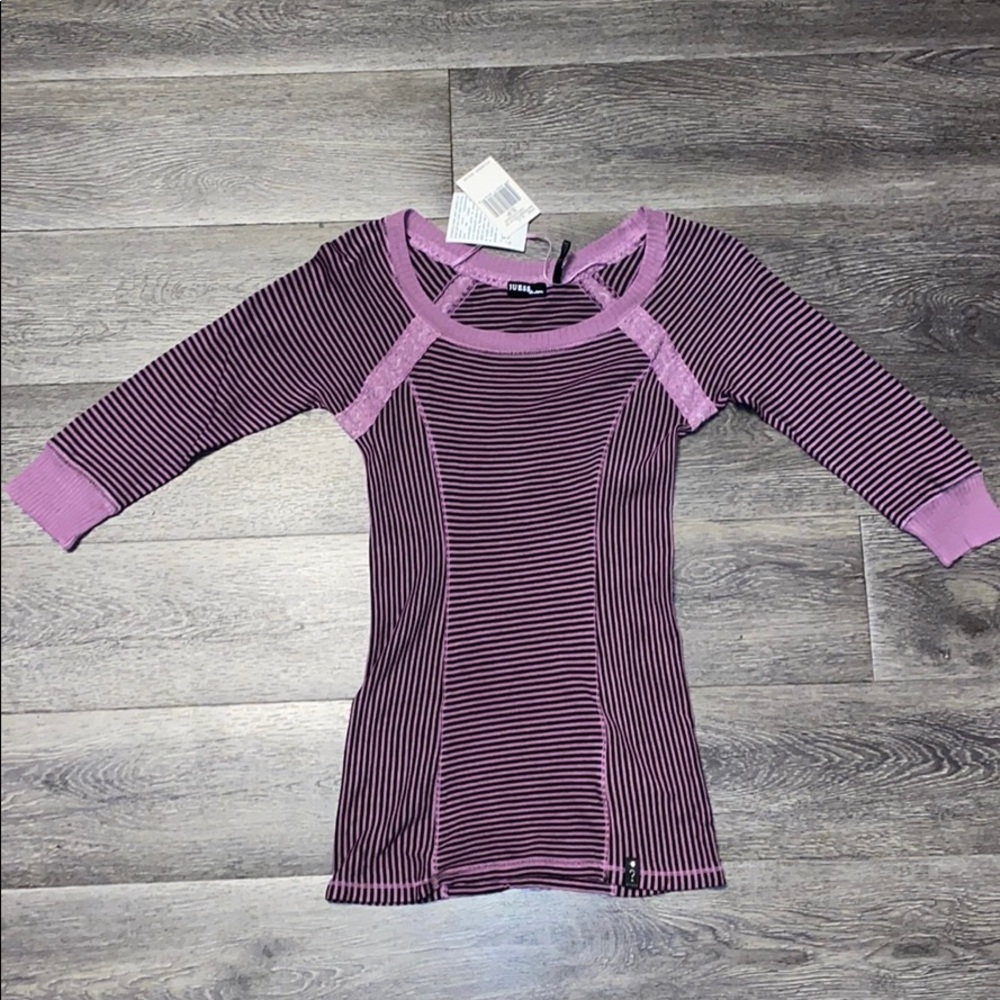 Guess vintage striped top NWT